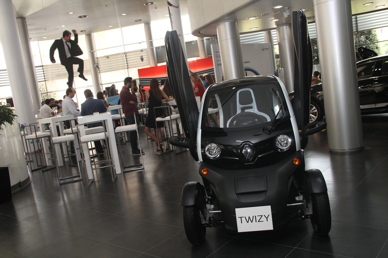 Launch of Renault Twizy Electric Car 