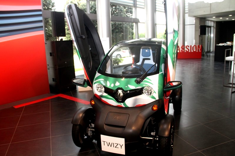 Launch of Renault Twizy Electric Car 