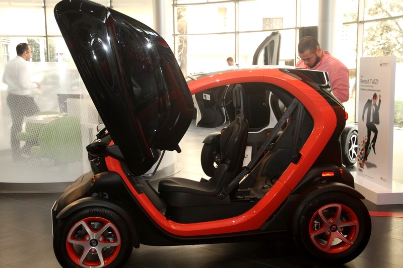 Launch of Renault Twizy Electric Car 