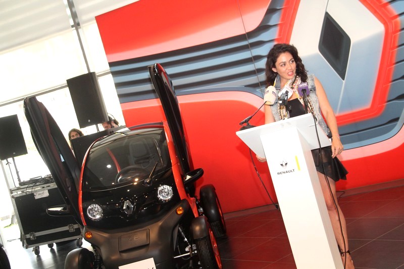 Launch of Renault Twizy Electric Car 