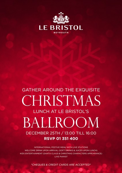 Christmas Lunch at Le Bristol