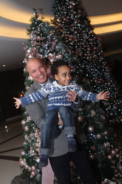 Lighting of Christmas Tree at Le Gray