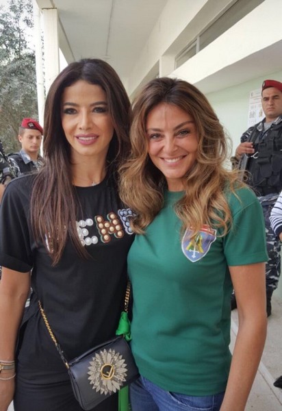 Sylvia Yammine and Rima Frangieh