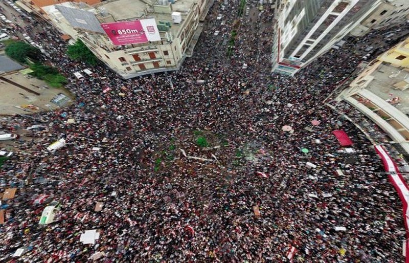 Lebanon’s biggest protest-Revolution
