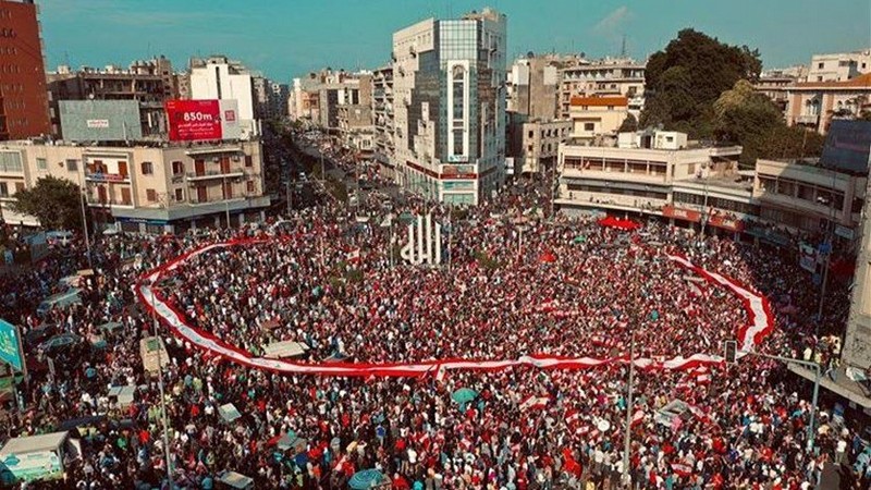 Lebanon’s biggest protest-Revolution