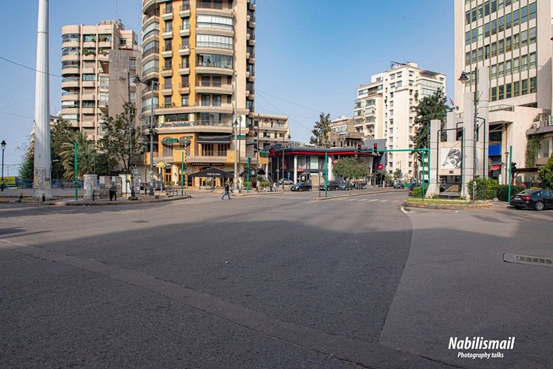 Coronavirus fears empty streets in Beirut