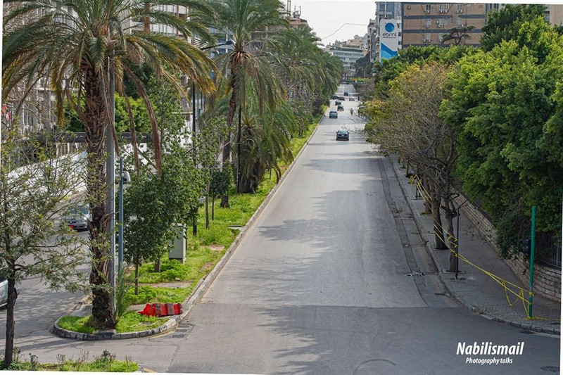 Coronavirus fears empty streets in Beirut