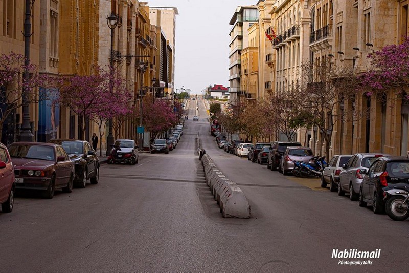 Coronavirus fears empty streets in Beirut