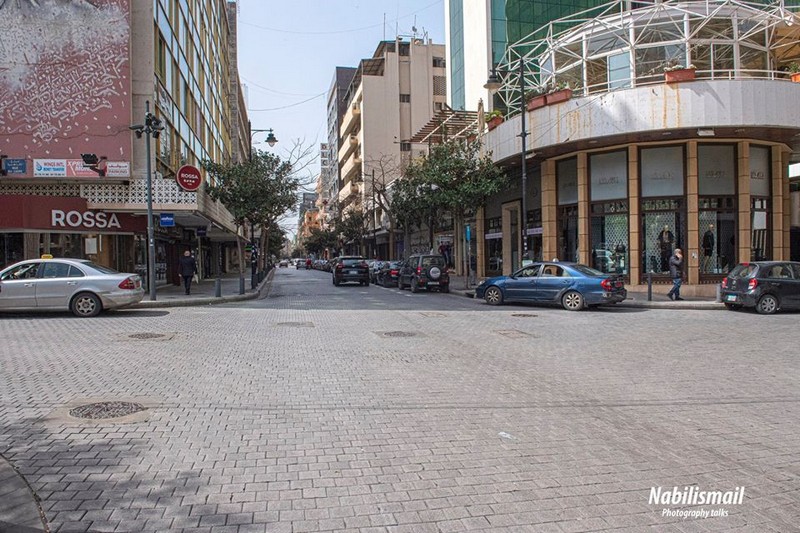 Coronavirus fears empty streets in Beirut