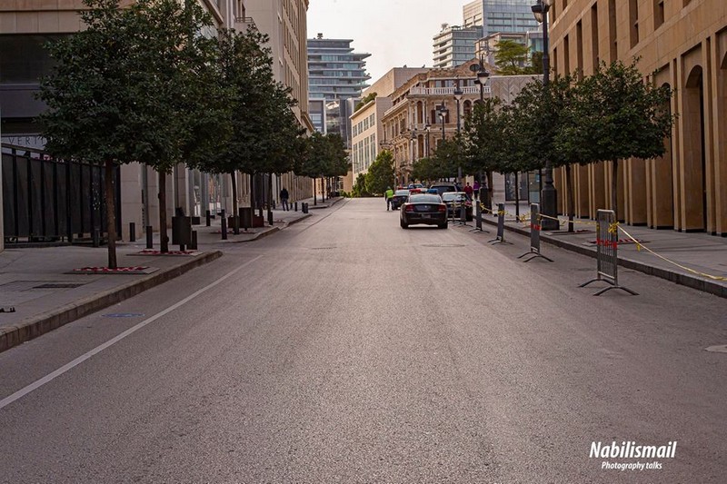 Coronavirus fears empty streets in Beirut