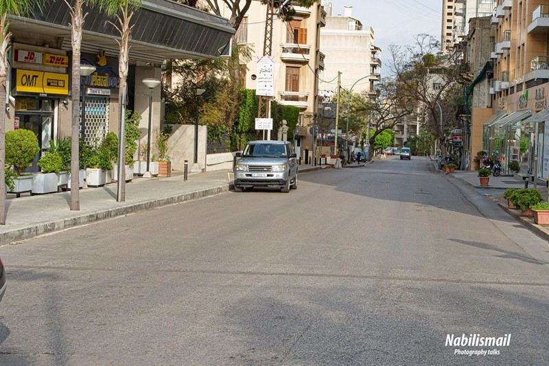 Coronavirus fears empty streets in Beirut