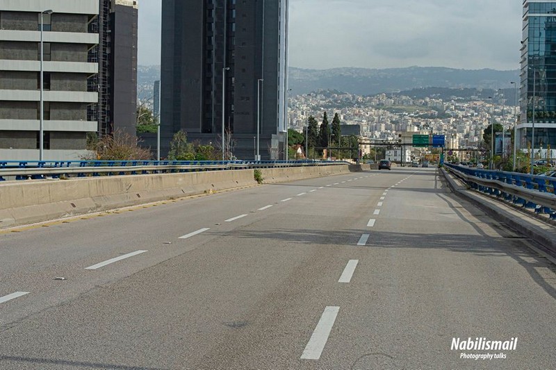 Coronavirus fears empty streets in Beirut