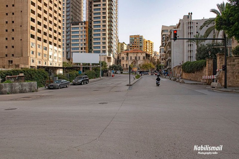 Coronavirus fears empty streets in Beirut
