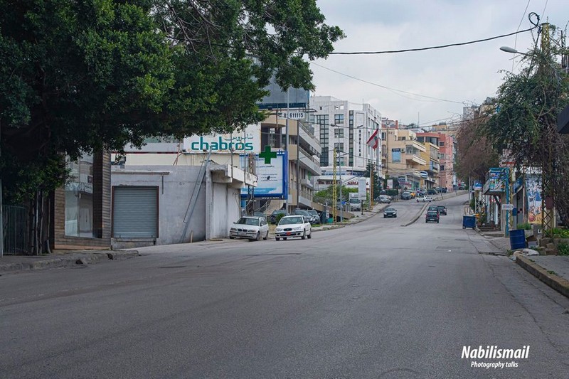 Coronavirus fears empty streets in Beirut