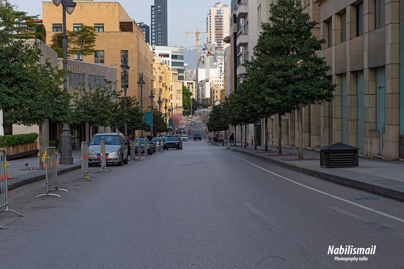 Coronavirus fears empty streets in Beirut