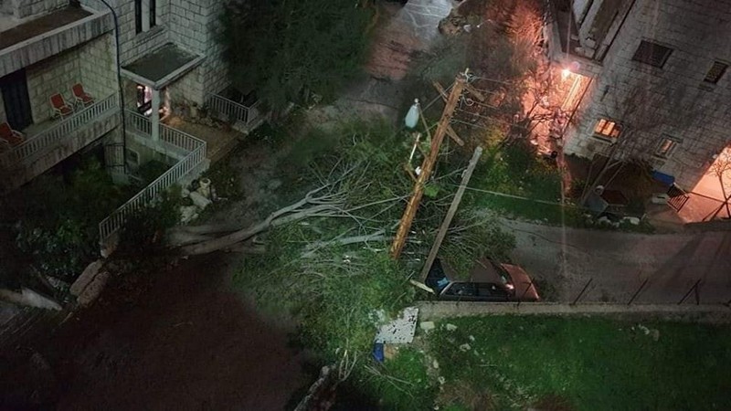 Storm causes heavy damages in Lebanon