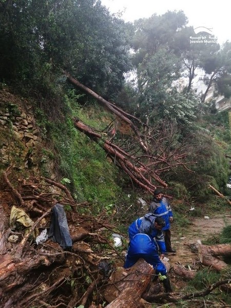Storm causes heavy damages in Lebanon