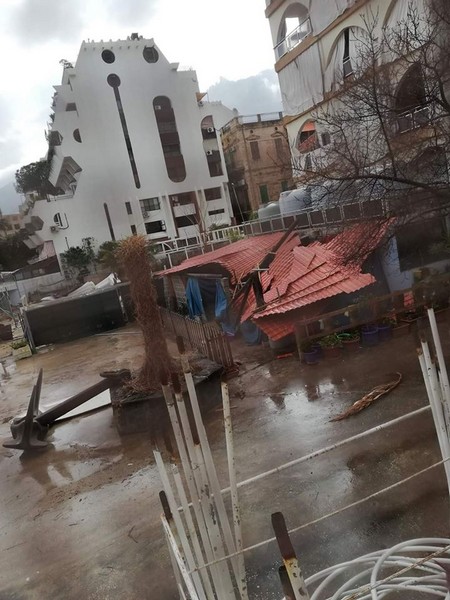 Storm causes heavy damages in Lebanon