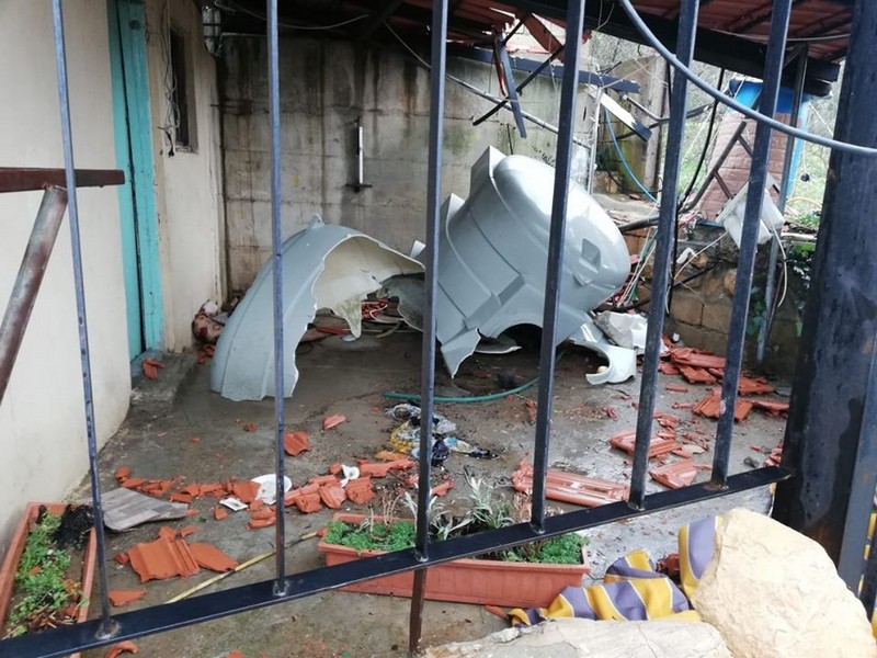 Storm causes heavy damages in Lebanon