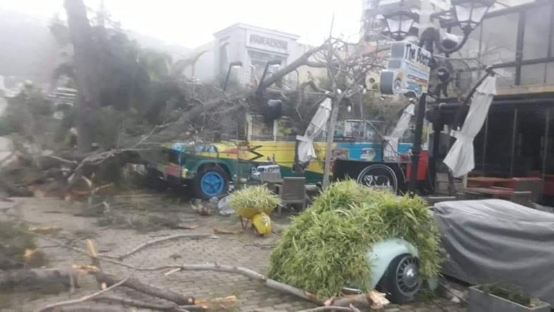 Storm causes heavy damages in Lebanon