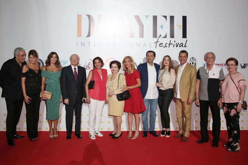 Nancy Ajram & Melhem Zein at Dbayeh Int Festival