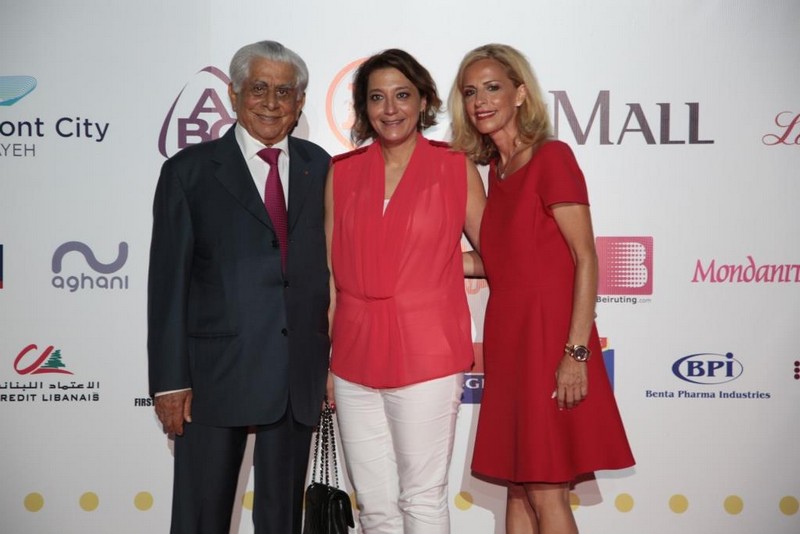 Nancy Ajram & Melhem Zein at Dbayeh Int Festival