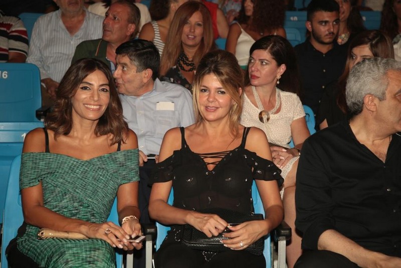 Nancy Ajram & Melhem Zein at Dbayeh Int Festival