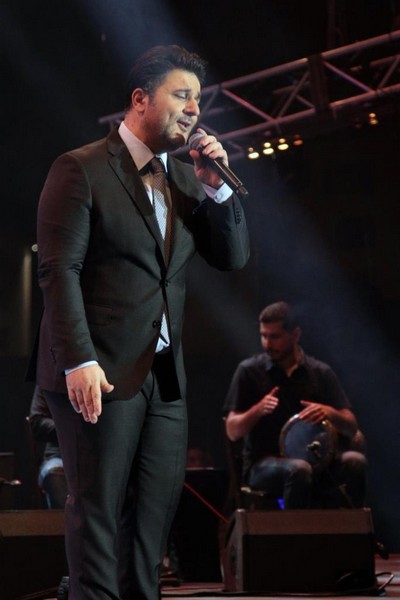 Nancy Ajram & Melhem Zein at Dbayeh Int Festival