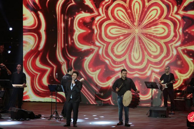 Nancy Ajram & Melhem Zein at Dbayeh Int Festival