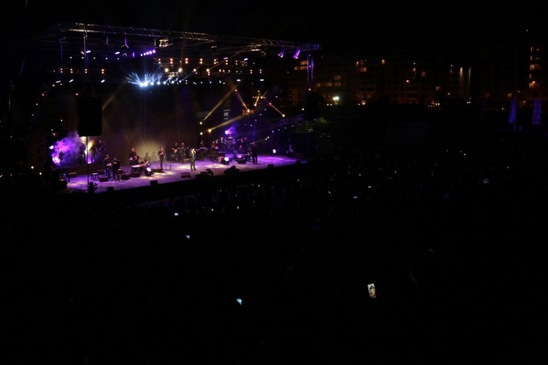 Nancy Ajram & Melhem Zein at Dbayeh Int Festival