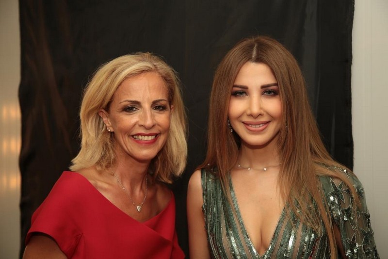 Nancy Ajram & Melhem Zein at Dbayeh Int Festival