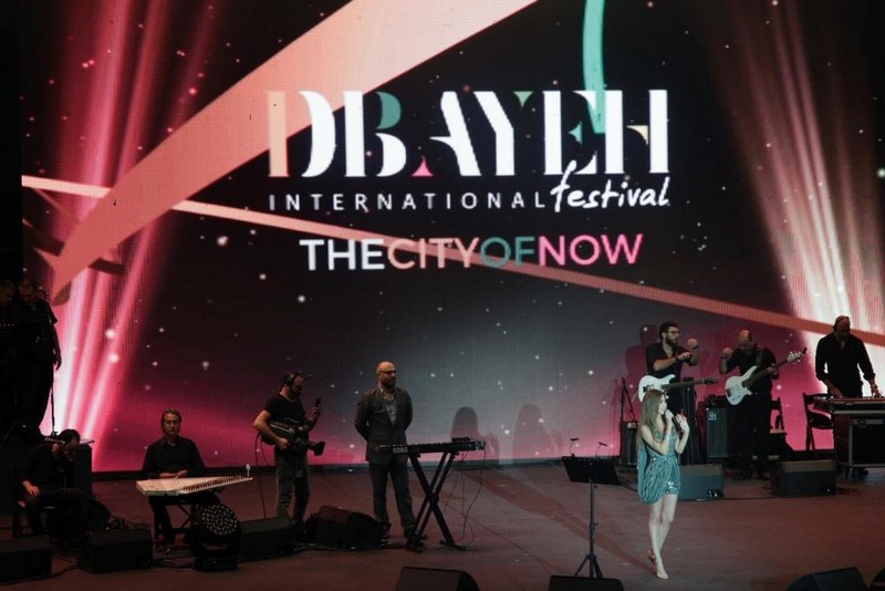 Nancy Ajram & Melhem Zein at Dbayeh Int Festival