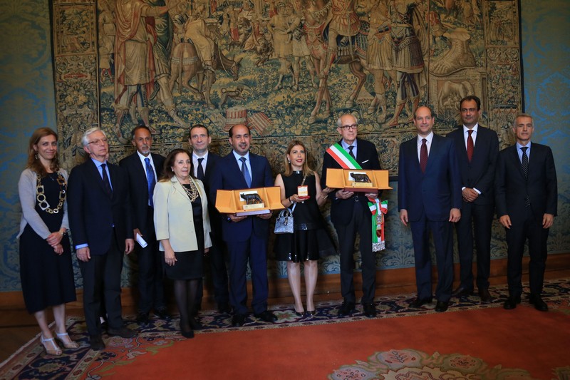 Mayor of Rome honours HH Sheikh Mansoor