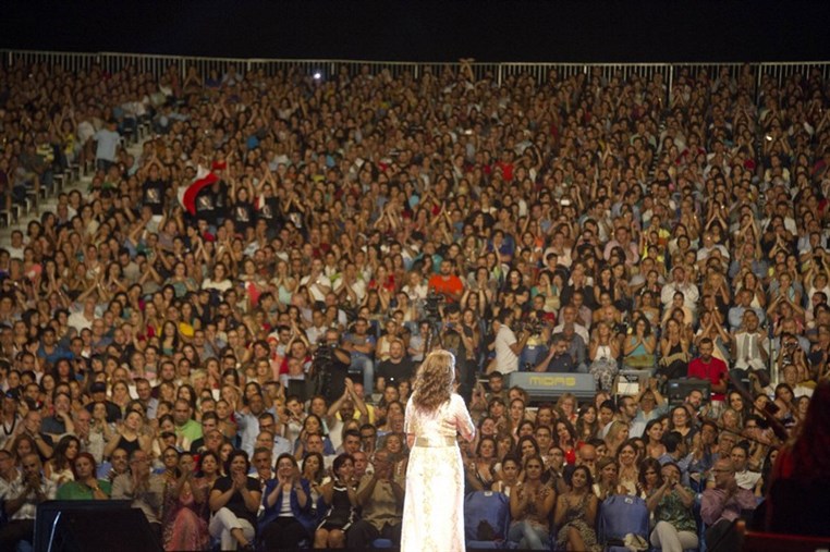 Majida el Roumi at Batroun Festival