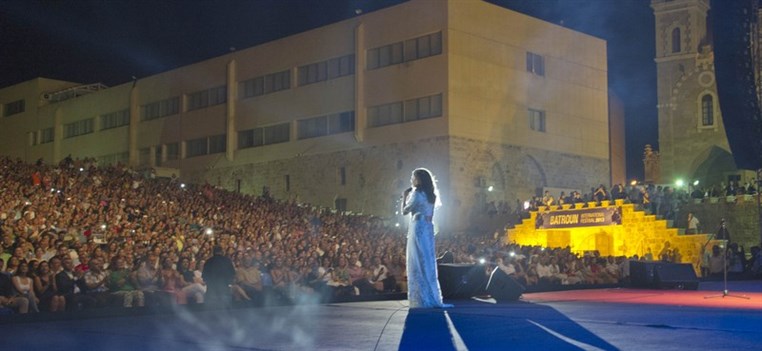 Majida el Roumi at Batroun Festival