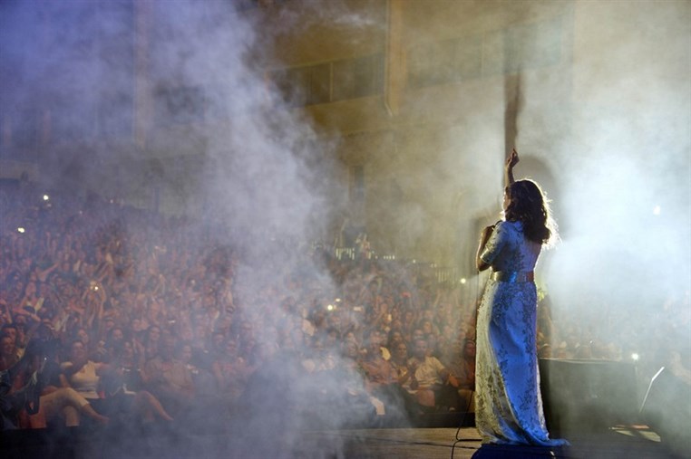 Majida el Roumi at Batroun Festival