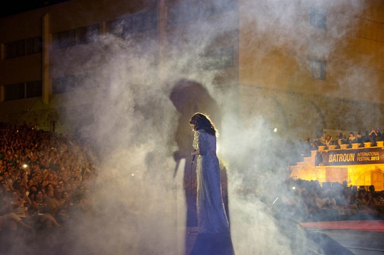 Majida el Roumi at Batroun Festival