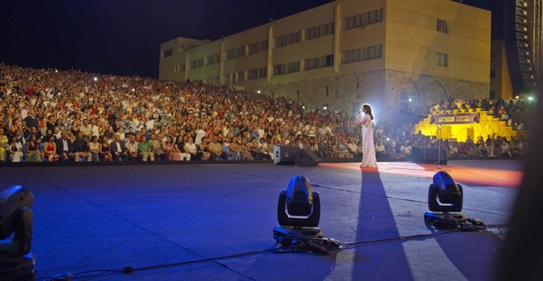 Majida el Roumi at Batroun Festival