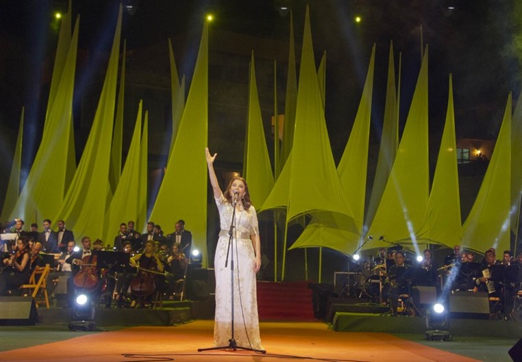 Majida el Roumi at Batroun Festival