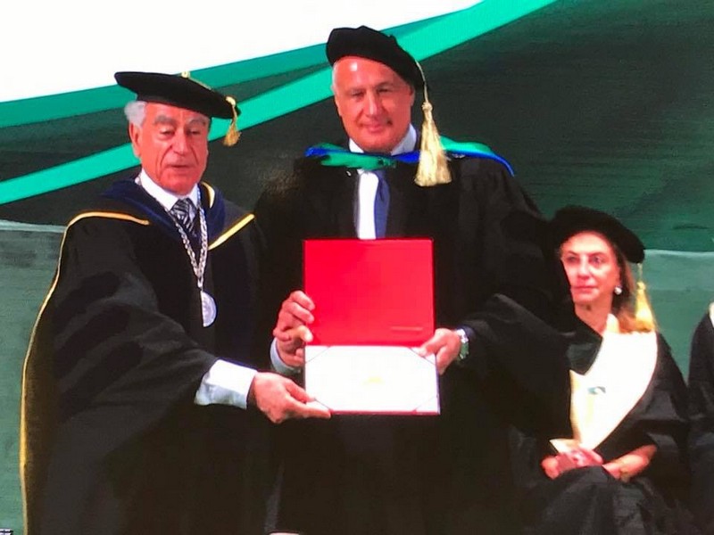 Marcel Ghanem Honorary Doctorate
