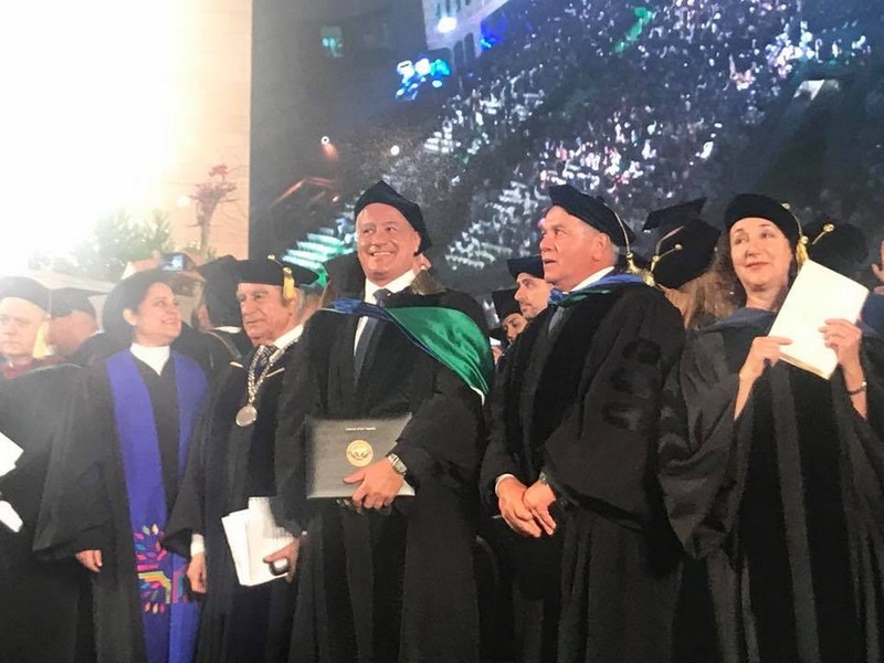 Marcel Ghanem Honorary Doctorate