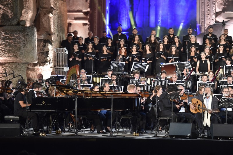 Marcel Khalife at Baalbeck International Festival