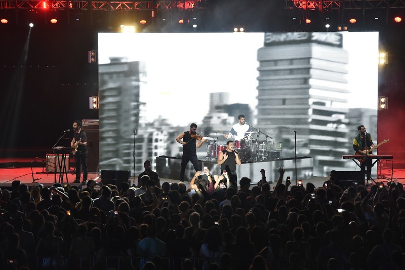 Mashrou' Leila at Amchit International Festival 2018