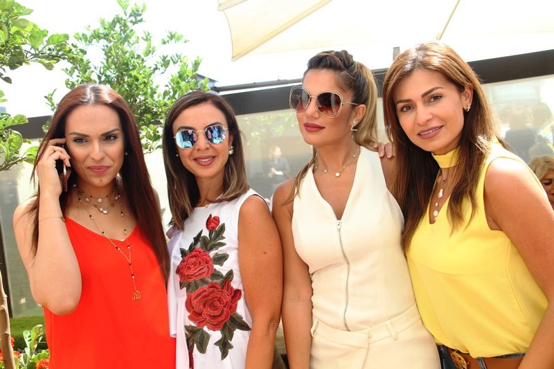 Mayassa Achour Lunch at Lancaster Plaza