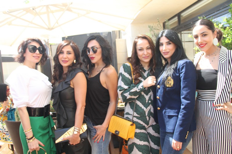 Mayassa Achour Lunch at Lancaster Plaza