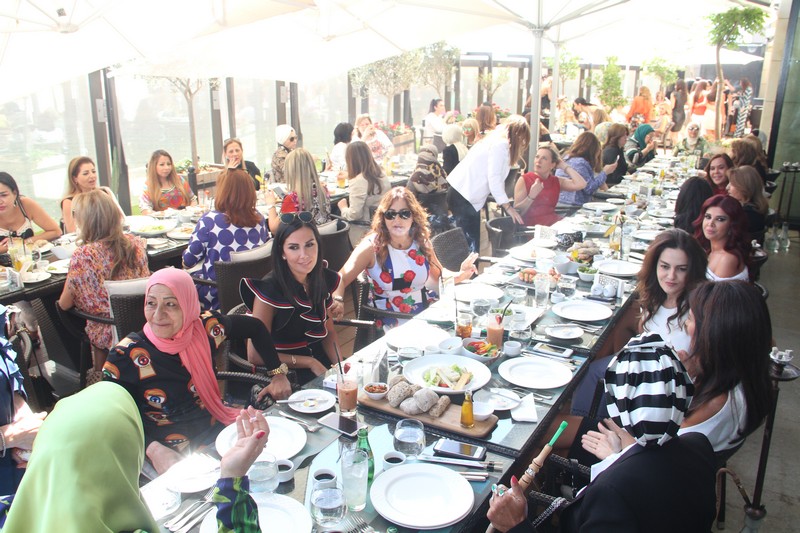 Mayassa Achour Lunch at Lancaster Plaza