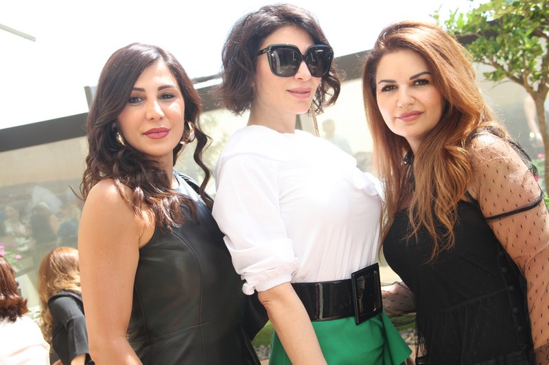 Mayassa Achour Lunch at Lancaster Plaza
