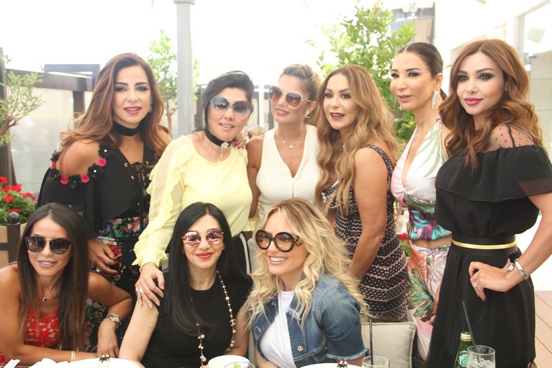 Mayassa Achour Lunch at Lancaster Plaza