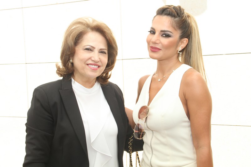 Mayassa Achour Lunch at Lancaster Plaza