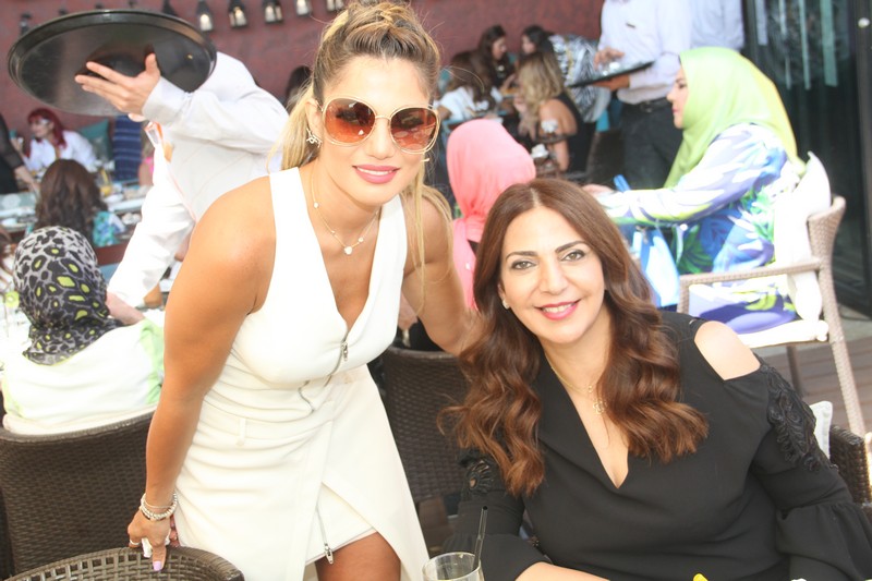 Mayassa Achour Lunch at Lancaster Plaza